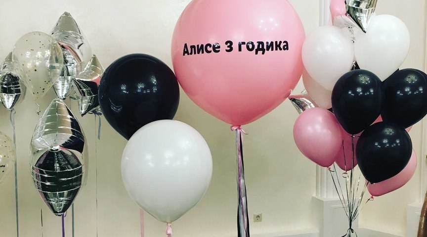 печать логотипа на воздушных шарах печать на шарах